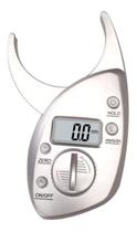Adipômetro Aparelho Medidor de Gordura Corporal Digital Portátil