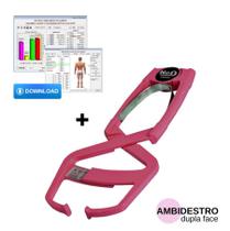 Adipômetro Clínico Neo Rosa Prime Med Com Software Physical Test 2.98