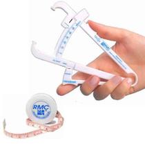 Adipometro + Fita Metrica 1,5mt. Para Medição Corporal Rmc