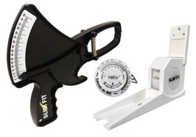 Adipômetro Plicômetro + Estadiômetro Kit Avaliação Física com trena nutrição