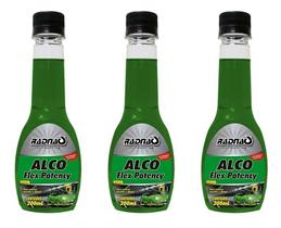 Aditivo Combustivel Alcool Limpa Sistema 200ml 3uni