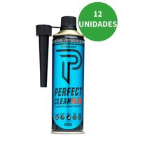 Aditivo combustível economiza gasolina Kit Perfect Clean Flex 500ml Descarbonizante 12 UND
