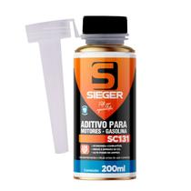 Aditivo CombustÍvel Gasolina Sieger SC131 200ml Motor Carro Aditivo CombustÍvel Gasolina Sieger SC131 200ml Motor Carro