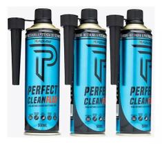Aditivo combustível limpeza de bicos injetores Kit Perfect Clean Flex 500ml 3 Unidades KOUBE