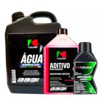 Aditivo Conc. Sinté. Rosa + Água Desmi. 3l + Limpa Radiador
