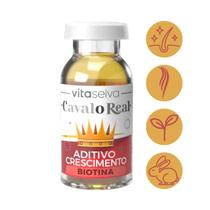 Aditivo Crescimento Cavalo Real Biotina 10 Ml Vita Seiva