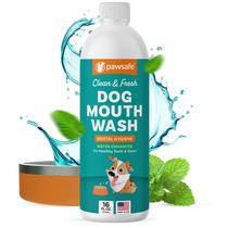 Aditivo de água dental para enxaguante bucal para cães PawSafe Fresh Breath Aditivo de água dental para enxaguante bucal para cães PawSafe Fresh Breath