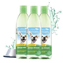 Aditivo de água TropicLean Fresh Breath para cães 480 ml (x3)