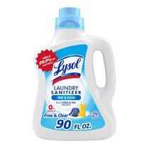 Aditivo desinfetante para lavanderia Lysol Free & Clear 2,65 L sem perfume Aditivo desinfetante para lavanderia Lysol Free & Clear 2,65 L sem perfume