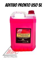 Aditivo Fluído Líquido Rosa Radiador Pronto Uso MaxiAuto 5 Litros