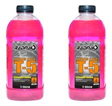 Aditivo Fluído Radiador Rosa Concentrado T5 Radnaq 2 Litros