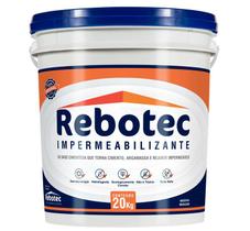 Aditivo Impermeabilizante 20kg Nanotecnico Cinza Rebotec