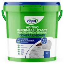 Aditivo Impermeabilizante Contra Umidade Branco 3,6L Viapol Aditivo Impermeabilizante Contra Umidade Branco 3,6L Viapol