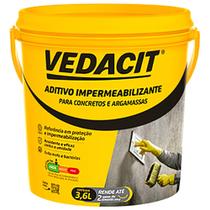 Aditivo Impermeabilizante P/ Massa Concreto 900ml - Vedacit