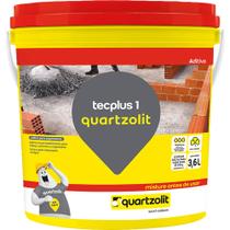 Aditivo Impermeabilizante Quartzolit 3,6 Litros Para Concreto E Argamassa - Redução De Aditivo Impermeabilizante Quartzolit 3,6 Litros Para Concreto E Argamassa - Redução De