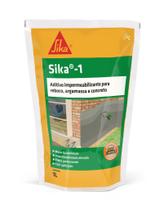 Aditivo Impermeabilizante Sika 1 Argamassa e Concreto 1L Sika.