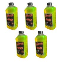 Aditivo Para Radiador Amarelo Kit Com 5