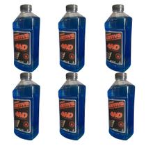 Aditivo Para Radiador Azul Kit Com 6