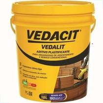 Aditivo Plastificante Vedalit 18L Reboco Argamassa - Vedacit