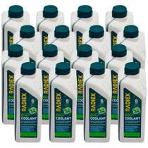 Aditivo Radiador Bio Coolant 16 Unidades 1 Litro Concentrado Radiex