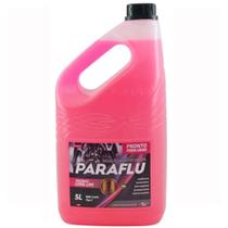 Aditivo Radiador Pronto Uso Orgânico Paraflu Rosa 5 litros 103022 Diluido Automotivo Motor Gasolina Alcool Flex GNV Diesel