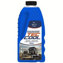Aditivo Radiador Tec Cool 1 Litro Truck Tractor Azul Concentrado Tecbril