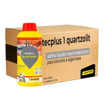 Aditivo Tecplus 1 Quartzolit 1 Litro Kit C/ 12