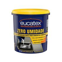 Aditivo Zero Umidade 1 Litro Impermeabiliza Concretos Argamassa