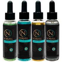 Aditivos para bronzeamento em spray Norvell Pro Lab Kit DHA Boost e muito mais