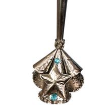 Adjá de Aço 6 Bocas Iemanjá Estrela Luxo Ferramenta Ritualística Energia e Proteção Adjá de Aço 6 Bocas Iemanjá Estrela Luxo Ferramenta Ritualística Energia e Proteção