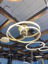 Adn+ Plafon Kayle Gd 47w 3000k Red 50cm Mx8005a-gd