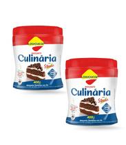 Adoçante Culinário Com Stévia Lowçúcar 400g - Kit 2 Potes Adoçante Culinário Com Stévia Lowçúcar 400g - Kit 2 Potes