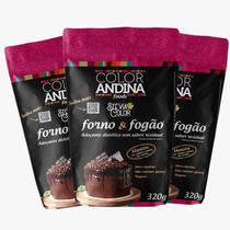 Adoçante Culinário Stevia Color Forno e Fogão 320G - 3 POTES - Color Andina Foods Adoçante Culinário Stevia Color Forno e Fogão 320G - 3 POTES - Color Andina Foods