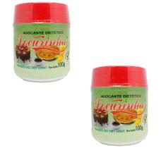 Adocante dietético docurinha 100gr - kit com 2 unidades