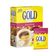 Adoçante Dietético Gold com Sucralose 600mg - Caixa com 50 Sachês