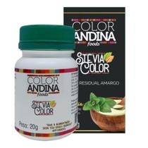 Adoçante dietético Stévia Color Andina Foods 20g - SEM SABOR RESIDUAL AMARGO Adoçante dietético Stévia Color Andina Foods 20g - SEM SABOR RESIDUAL AMARGO