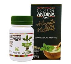 Adoçante Em Pó 100% Natural Stévia 40g - Color Andina