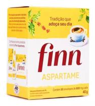 Adoçante Em Pó Aspartame Finn 150 Un De Sachê Diet 3 Caixa