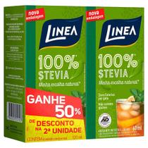 Adoçante Linea Stevia 60ml+50% de Desconto na Segunda Unidade