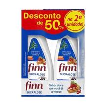 Adoçante Líquido Finn Sucralose 2 Unidades 65ml Cada