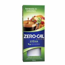 Adoçante Líquido Stévia com Sucralose Contém 0,01kcal 80ml - Zero-Cal