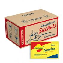 Adoçante Lowçucar Sucralose Sachê Caixa com 1000 X 0,5G Adoçante Lowçucar Sucralose Sachê Caixa com 1000 X 0,5G