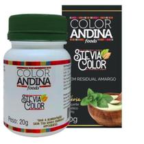 Adoçante Stévia 20g Color Andina 100% Natural - Color Andina Foods