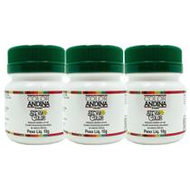Adoçante Stévia Em Pó 10g Color Andina 100% Natural - Sem Gosto Amargo - Kit 3 potes