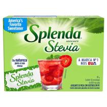 Adoçante Stevia em Pó 50 Sachês Splenda 40g