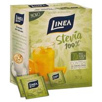 Adoçante Stevia Linea 100% Sachet contendo 50 envelopes de 600mg cada