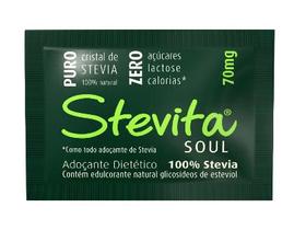 Adoçante stevia soul stevita sachê 0,07g c/ 50 unidades