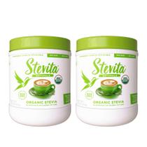 Adoçante Stevita Organic Stevia e Eritritol 473mL x 2