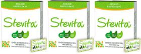 Adocante Stevita Stevia 50 Env 0,6g NATURAL 3 Unidades - Steviafarma