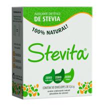 Adoçante Stevita Stevia Pó com 50 Envelopes de 0,6g cada
